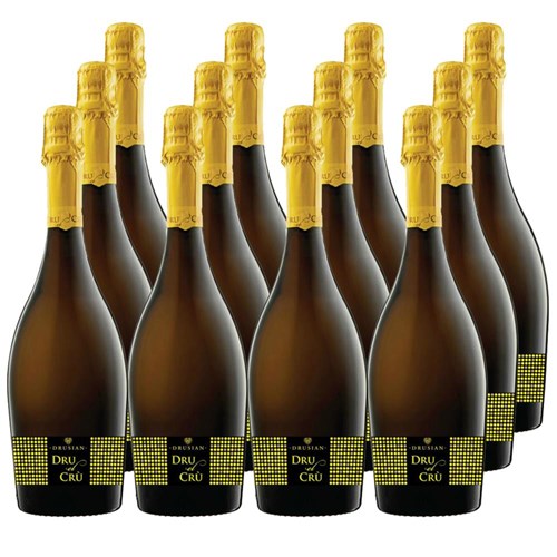 Drusian Spumante Dru el Cru Prosecco Crate of 12